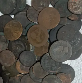Lote monedas antiguas