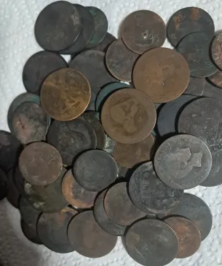 Lote monedas antiguas