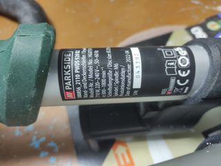 Lijadora de paredes y techos PARKSIDE + 4 lijas