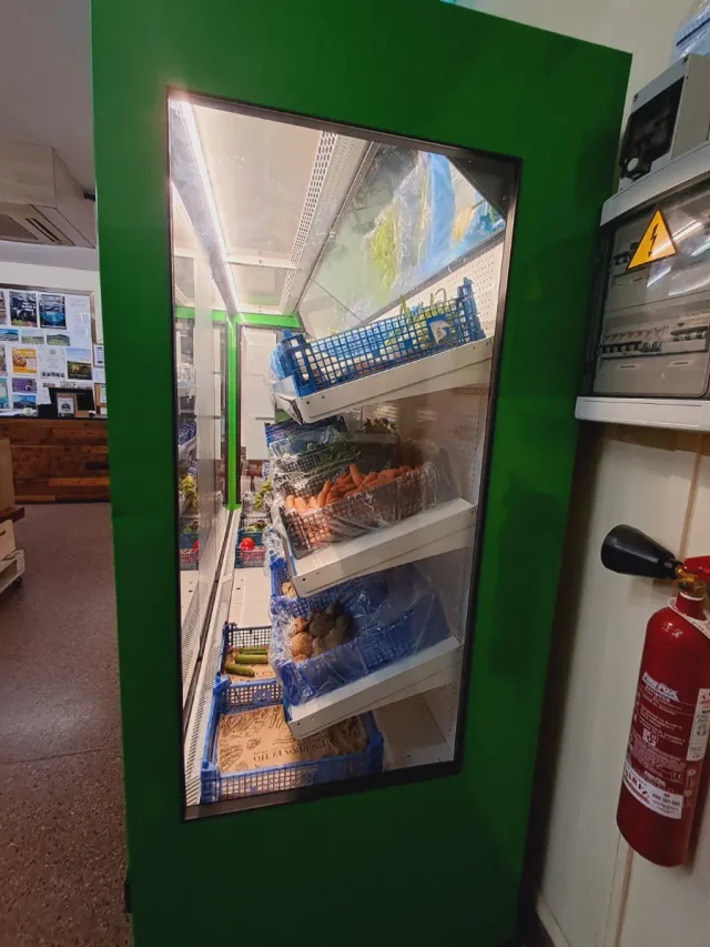 Cámara frigorífica de 4 puertas