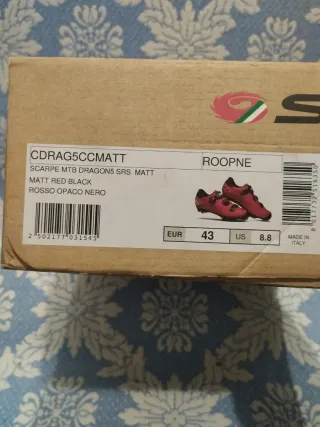Zapatillas Sidi Scarpe MTB Dragon 5 SRS talla 43