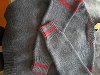 Chaqueta punto combinada de Zara mujer