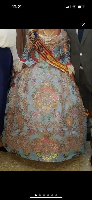 Traje fallera niña 6 a 12 años