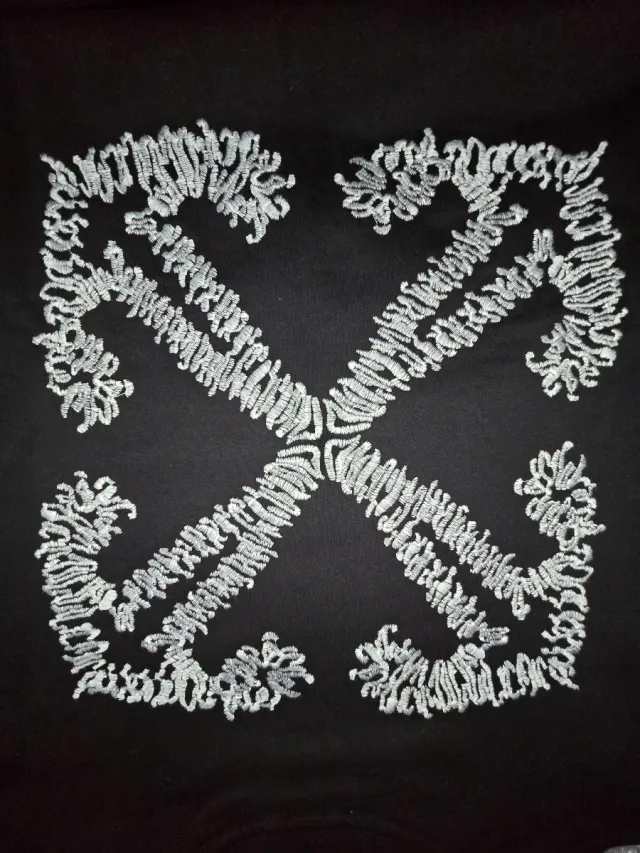 Sudadera Off-White Negra Talla M