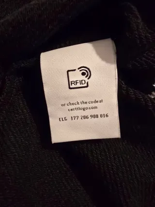 Sudadera Off-White Negra Talla M