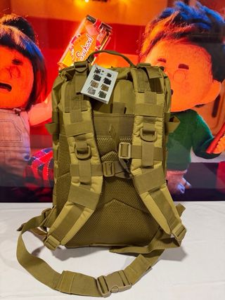 Mochila Táctica Militar Beige 50L Nueva