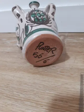 Botijo pequeño de cerámica de Teruel