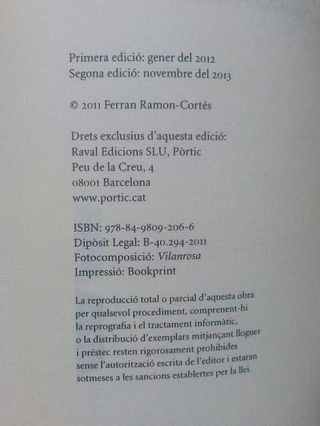 Dues lectures en català