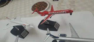 Aviones metálicos de colección