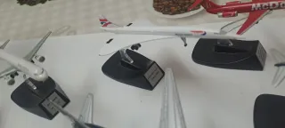 Aviones metálicos de colección