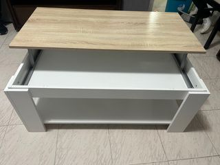 mesa de centro plegable