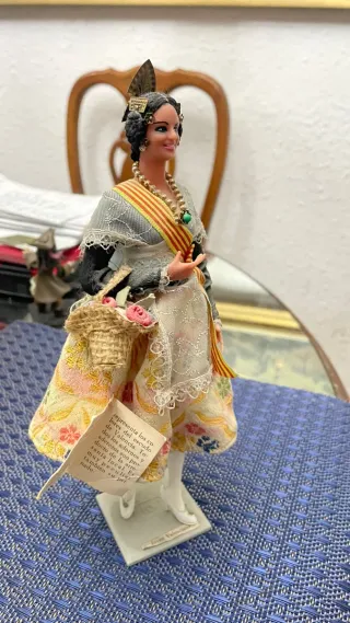 Muleca Marín fallera traje regional 30 cm