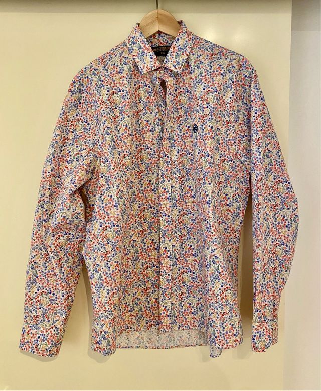 Camisa Altonadock Flores 2XL