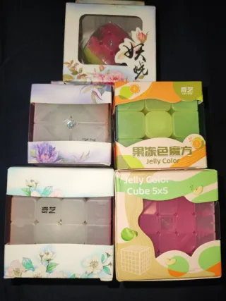 QIYI JELLY CUBOS RUBIK COLLECTION NUEVO