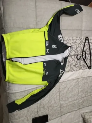 Malliot ciclismo invierno hombre bkfit