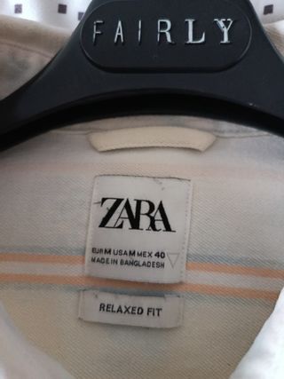 Camisa de rayas de Zara