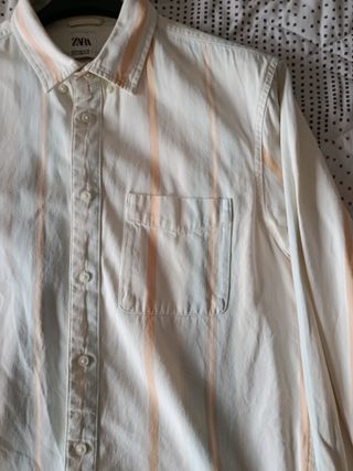 Camisa de rayas de Zara