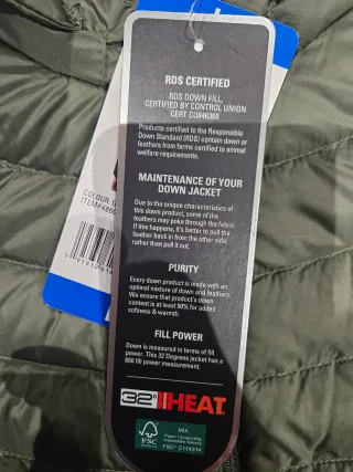 Plumas térmico talla L