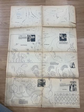 patrón antiguo enero 1949