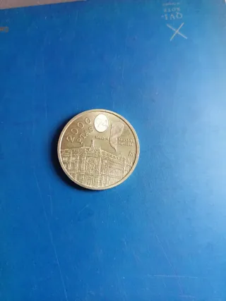 Moneda 2000 Pesetas Plata Juan Carlos I 1994