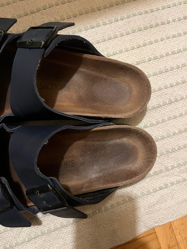 Birkenstock sandalias azules