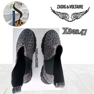 Botas piel mujer Zadig & Voltaire X60742 Talla 39