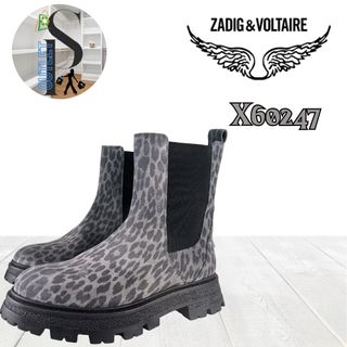Botas piel mujer Zadig & Voltaire X60742 Talla 39
