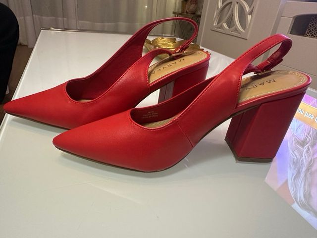 Zapatos Marypaz rojos – Talla 36 – Nuevos / Puesto