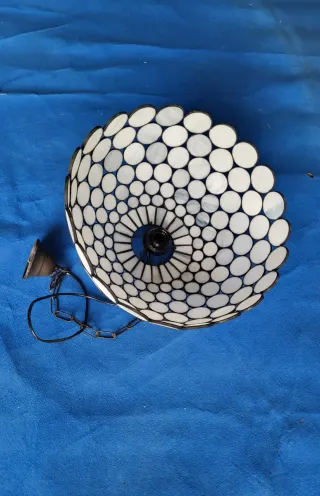 Lampadario vintage Mosaico in plexiglass STAINED G