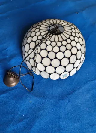 Lampadario vintage Mosaico in plexiglass STAINED G