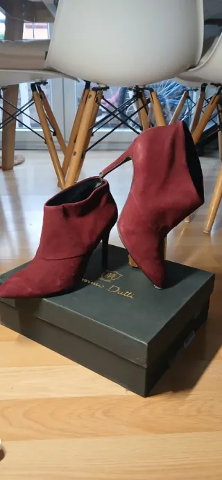 Botines de ante Zara