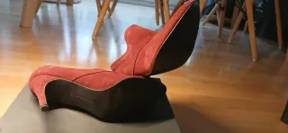 Botines de ante Zara