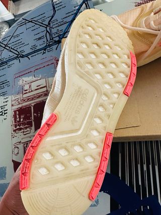 Zapatillas Adidas Mujer Talla 42 Beige/Rosa