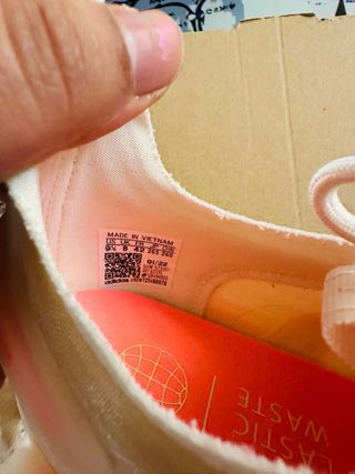 Zapatillas Adidas Mujer Talla 42 Beige/Rosa