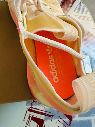 Zapatillas Adidas Mujer Talla 42 Beige/Rosa