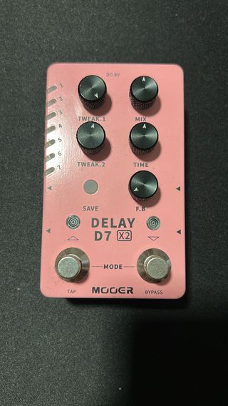 Mooer D7 X2 Delay Pedal