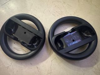 consola Nintendo switch y Mario kart y volantes