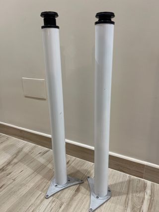 Patas de mesa extensibles metal/plástico