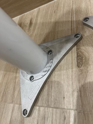 Patas de mesa extensibles metal/plástico