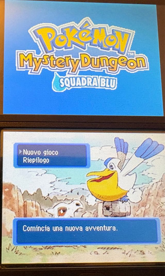 Pokemon Mystery Dungeon squadra blu DS