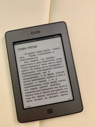 Amazon kindle touch ebook libro electrónico