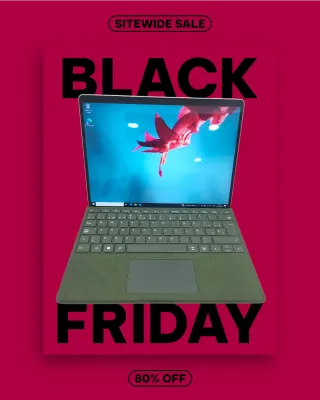 Surface Pro 9 con teclado y lapiz