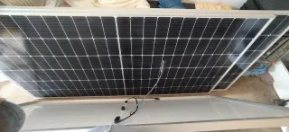 Tres placas solares 455W JA Solar Mono PERC