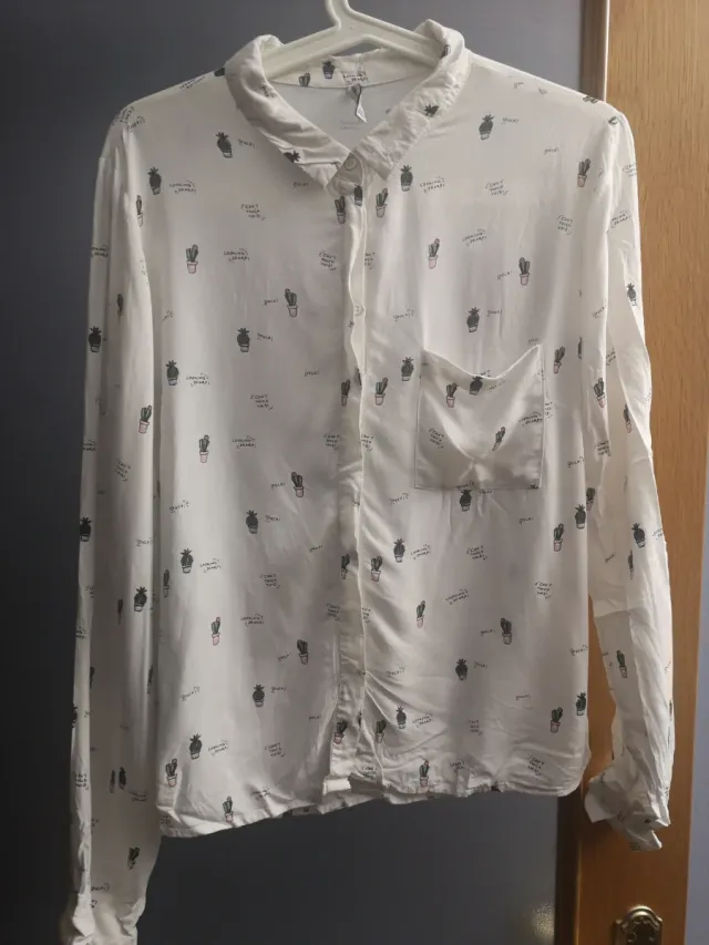 Camisa Cactus Bershka