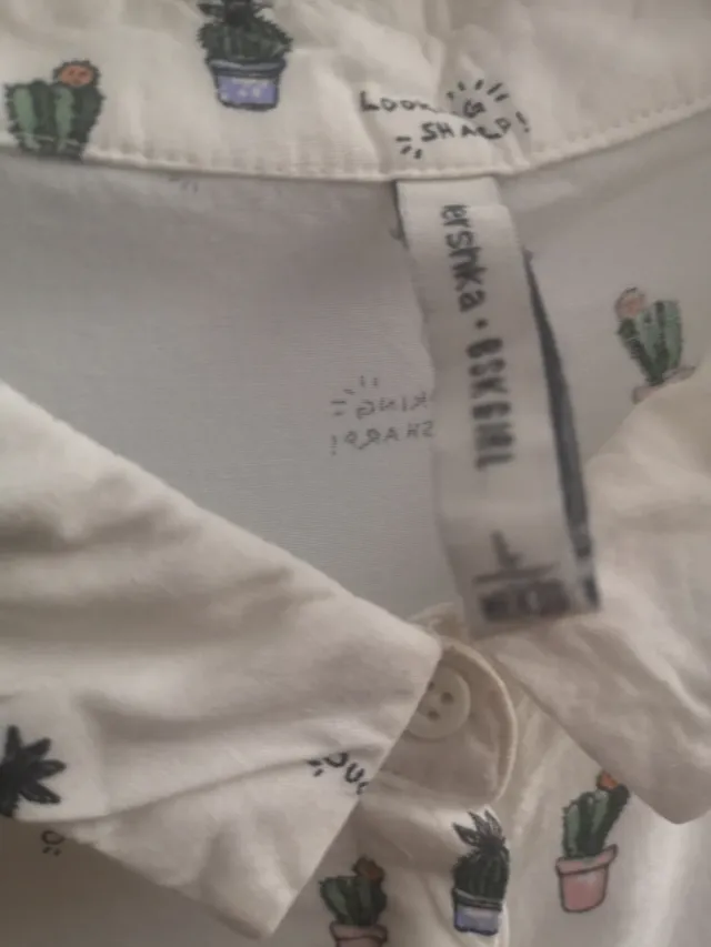 Camisa Cactus Bershka
