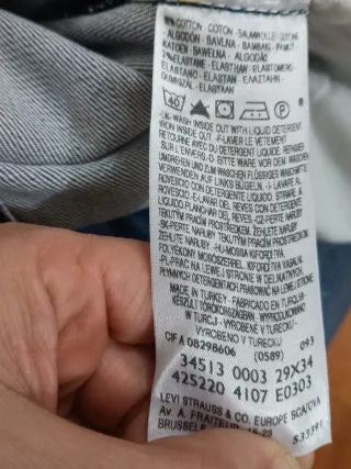 Jeans Levi's vintage anni 2000 tg w 29