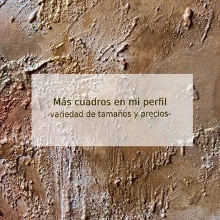 Cuadro Grande texturas dorado salón dormitorio