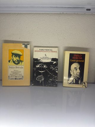 Libros pablo neruda