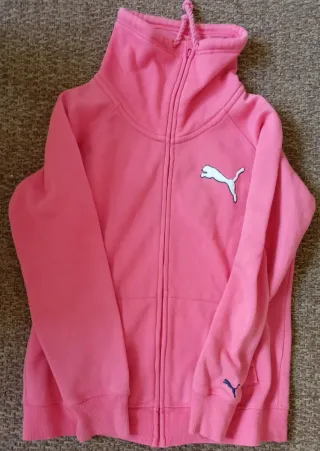 Sudadera con cremallera para niña marca Puma