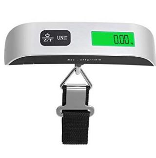 Báscula de mano para pesar maletas